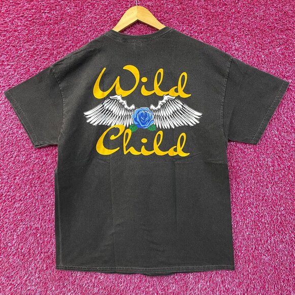 Betty Boop Wild Child Motorcycle Biker Graphic T-Shirt 1X - Picture 4 of 5